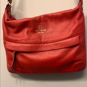 Kate Spade Red Leather Crossbody